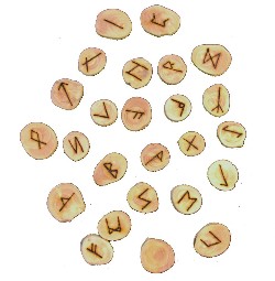 Runes en bois massif-0
