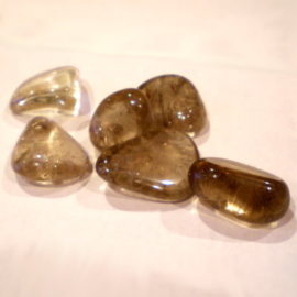 Quartz fumé (pierres roulées)-0