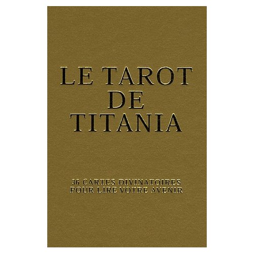Le tarot de Titania : 36 cartes divinatoires pour lire votre avenir -0