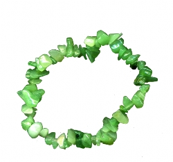 Bracelet baroque aventurine verte-0