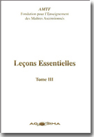 Leçons Essentielles Tome 3-0