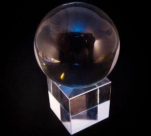 boule de cristal + socle