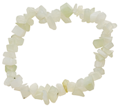 Bracelet baroque jade - 8 cm environ-0