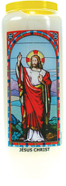 Neuvaine vitrail : Jésus Christ-0