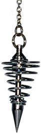 Pendule Spirale Chromé PM-0