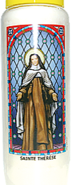 Neuvaine vitrail : Sainte Thérèse-0