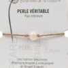 Bracelet de la chance - Perle véritable-0