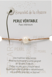 Bracelet de la chance - Perle véritable-0