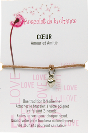 Bracelet de la chance - Coeur-0